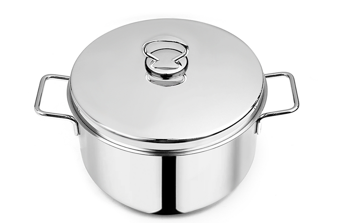 Pradeep Stainless Steel Sandwich Bottom Cookpot (SANO) with SS lid