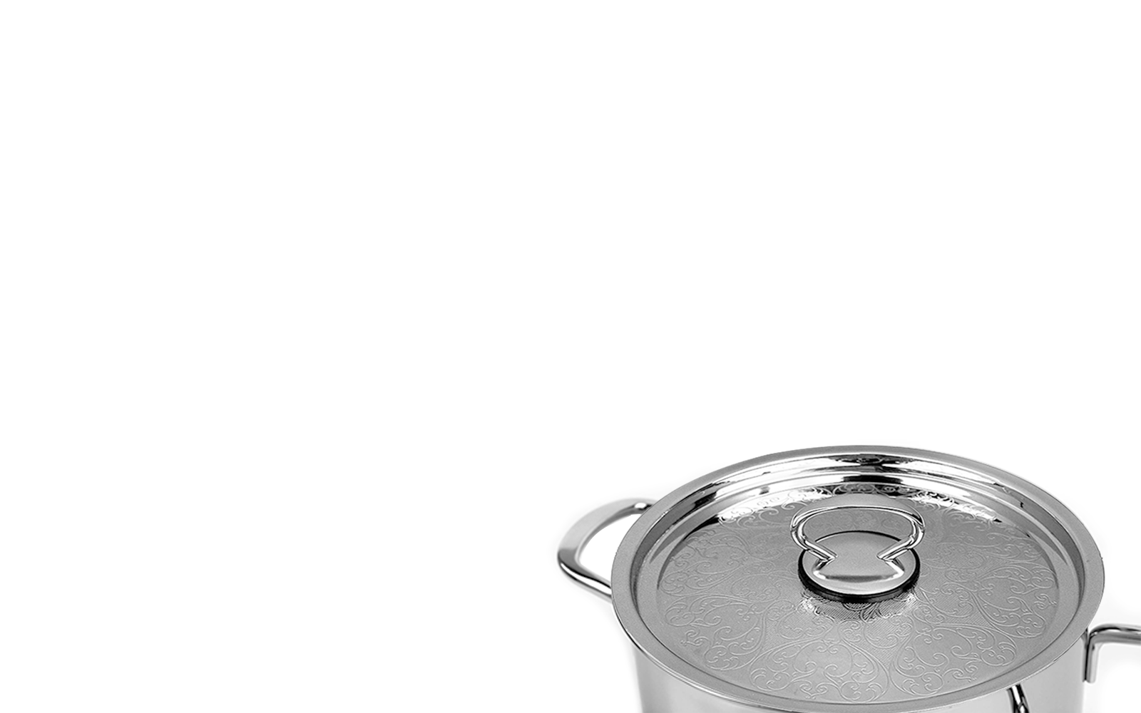 Pradeep Stainless Steel Triply Cookpot with SS Design Lid (PROLINE)