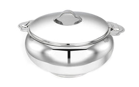 Pradeep Pearl Stainless Steel Insulated Serving Casserole, 1-Piece, Silver