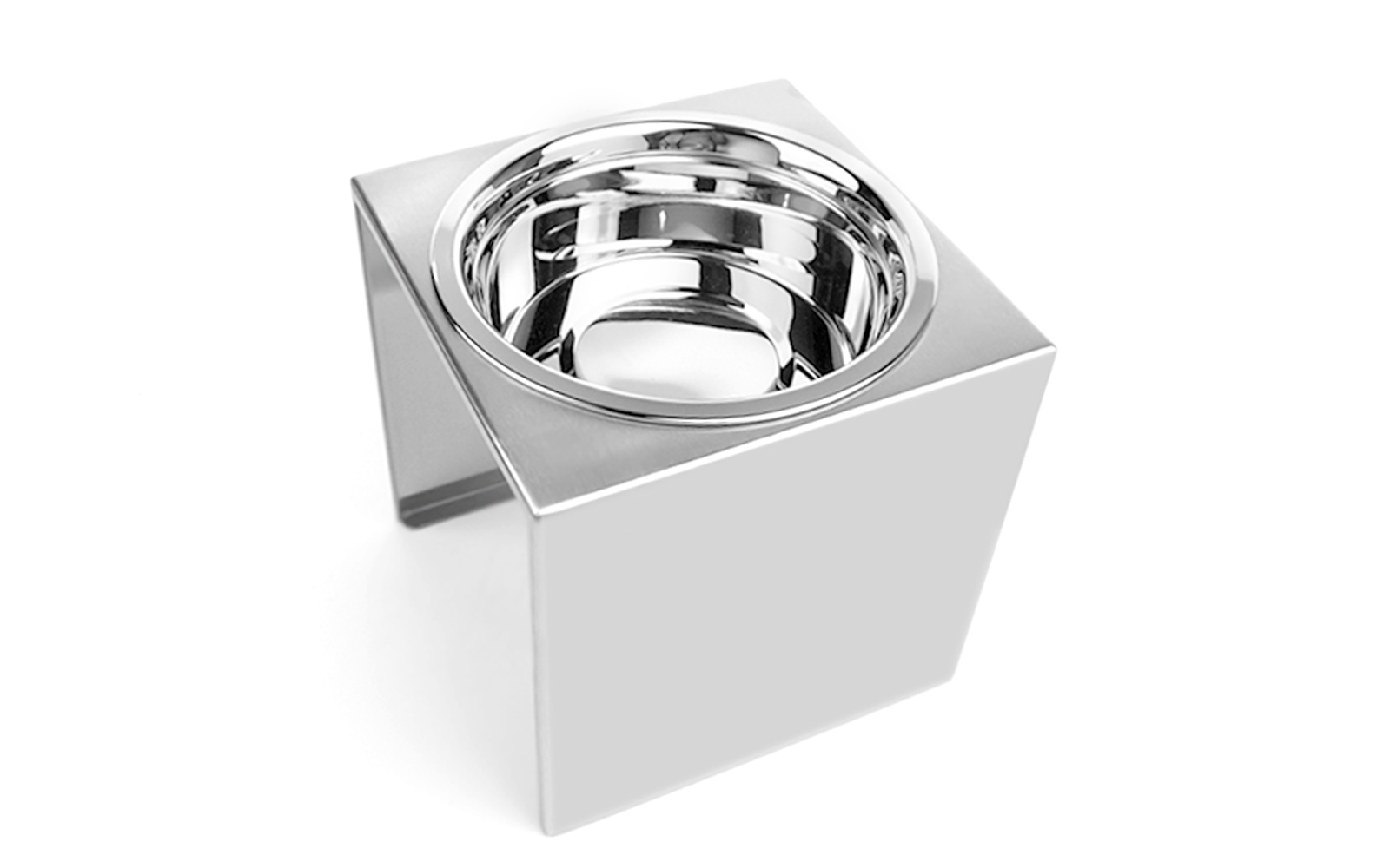 Pradeep Stainless Steel Bowl Set with Stand for food and Water for Dogs and cats