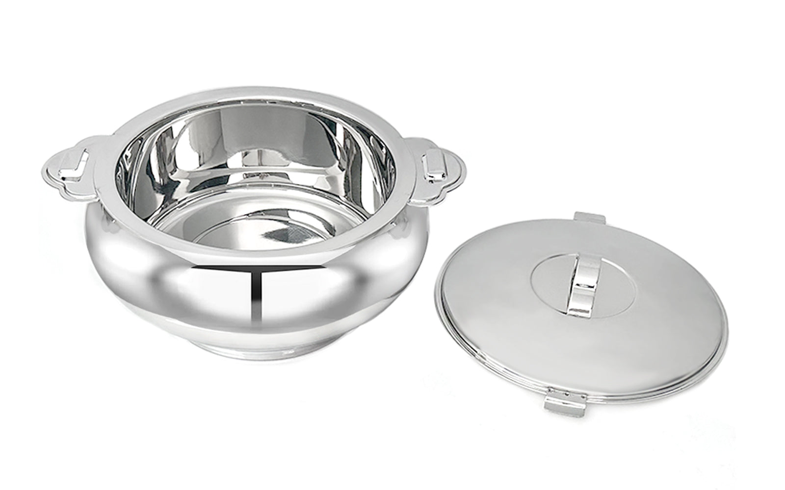 Pradeep Pearl Stainless Steel Insulated Serving Casserole, 1-Piece, Silver