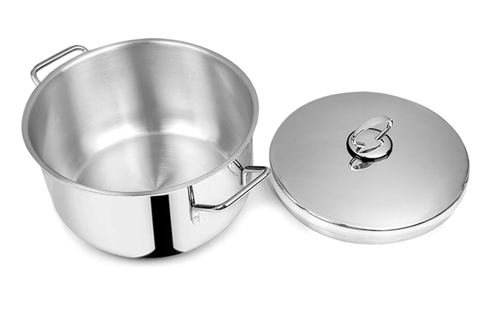 Pradeep Stainless Steel Sandwich Bottom Cookpot (SANO) with SS lid
