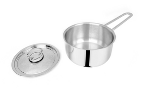 PROLINE - Triply Saucepan with SS Design lid (ROD HANDLE - SPOT)