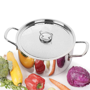 Pradeep Stainless Steel Triply Cookpot with SS Design Lid (PROLINE)