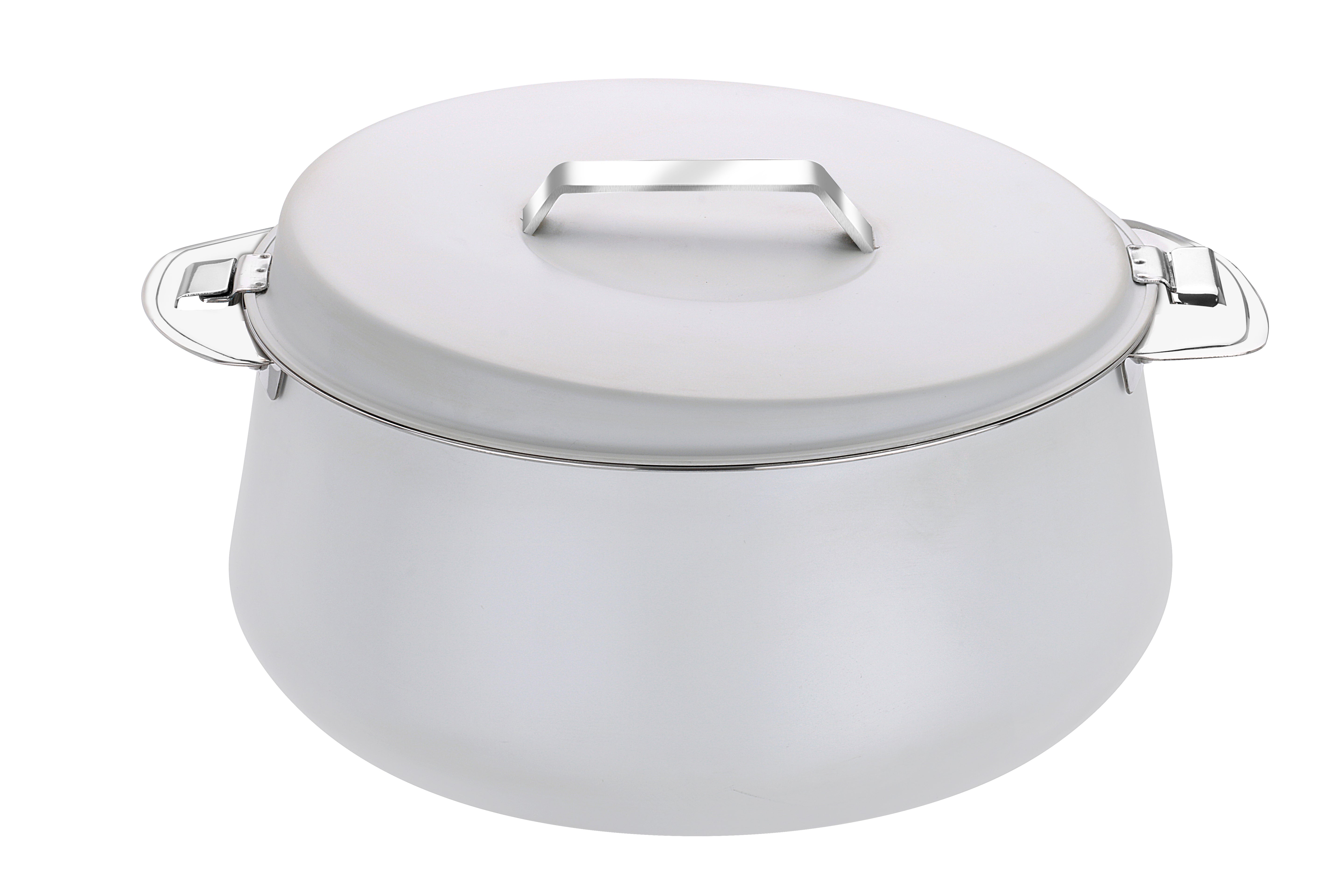 Pradeep Esteem Stainless Steel Insulated Serving Casserole, 1-Piece, Silver(PINK,BLUE, BEIGE,GREY)