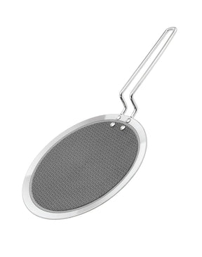 PRADEEP Stainless Steel Triply Non-Stick Honeycomb Roti Tawa 28cm|Concave Style|SS Riveted Handle|Gas & Induction Base|for Chapati,Naan, Dosa,Uthappam...