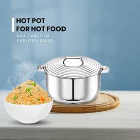 Pradeep Silverline Stainless Steel Insulated Serving Casserole