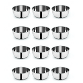 Pradeep Stainless Steel Serving Bowl/Small Bowls for Kitchen/Stainless Steel Katori/Mixing Bowl/Bowl/Wati/Katori-(Varient Sizes(SL-142/12 PIECES)(SL-143/6 PIECES)(SL-144/6 PIECES)(SL-146/3 PIECES)(SL-147/3 PIECES)(SL-150/2 PIECES)(SL-152/2 PIECES)