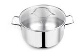 Pradeep Champion SS Sandwich Bottom Cookpot (Bello) with Glass Lid